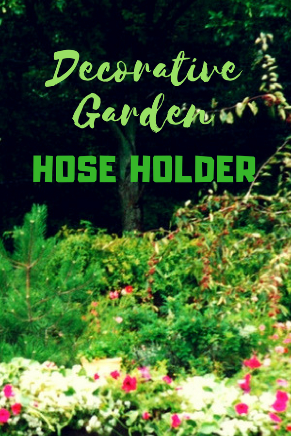 Decorative Garden Hose Holder