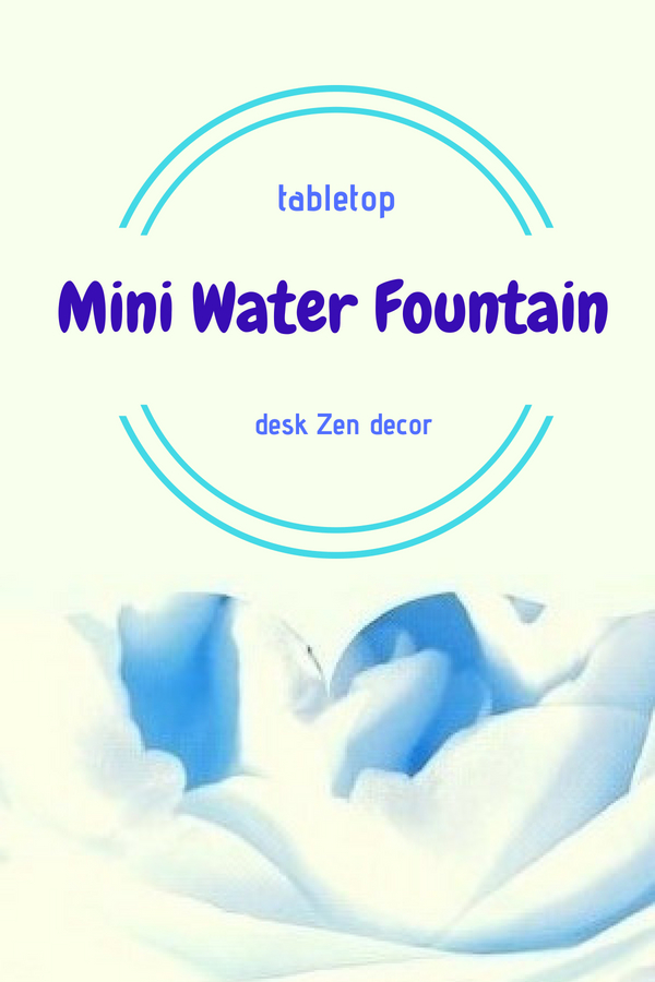 Mini Water Fountain for Desk