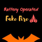 Battery Operated Fake Fire