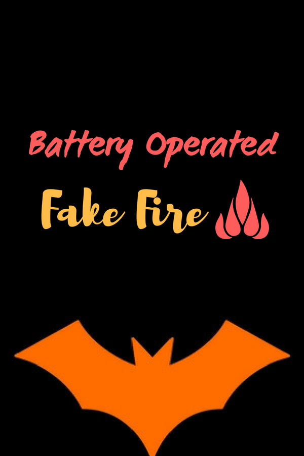 Battery Operated Fake Fire
