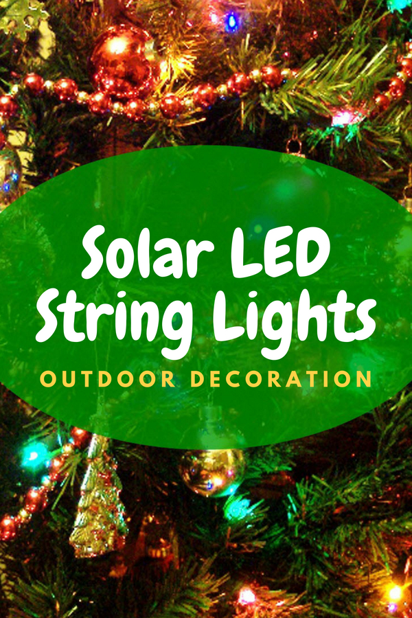 Solar LED String Lights Outdoor