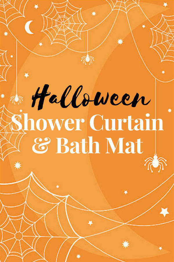 Halloween Shower Curtain Set