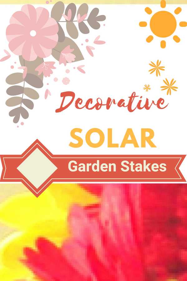 Decorative Solar Garden Stakes