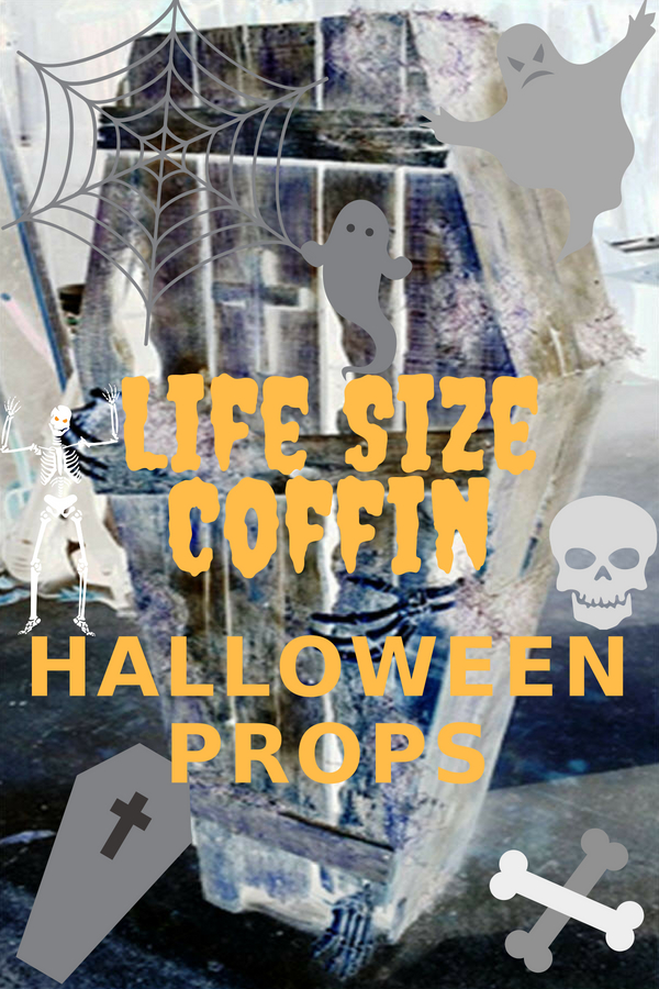 Life Size Halloween Coffin