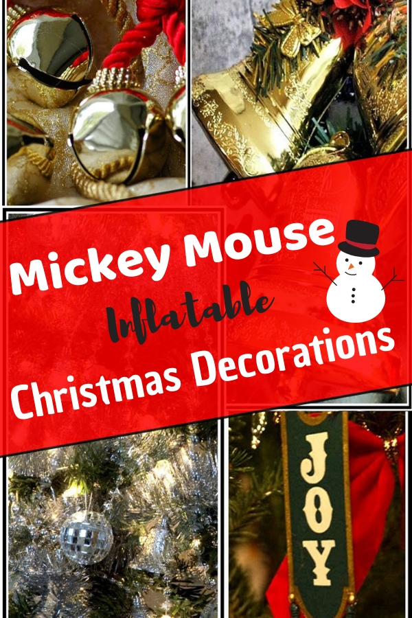 Mickey Mouse Inflatable Christmas Decorations