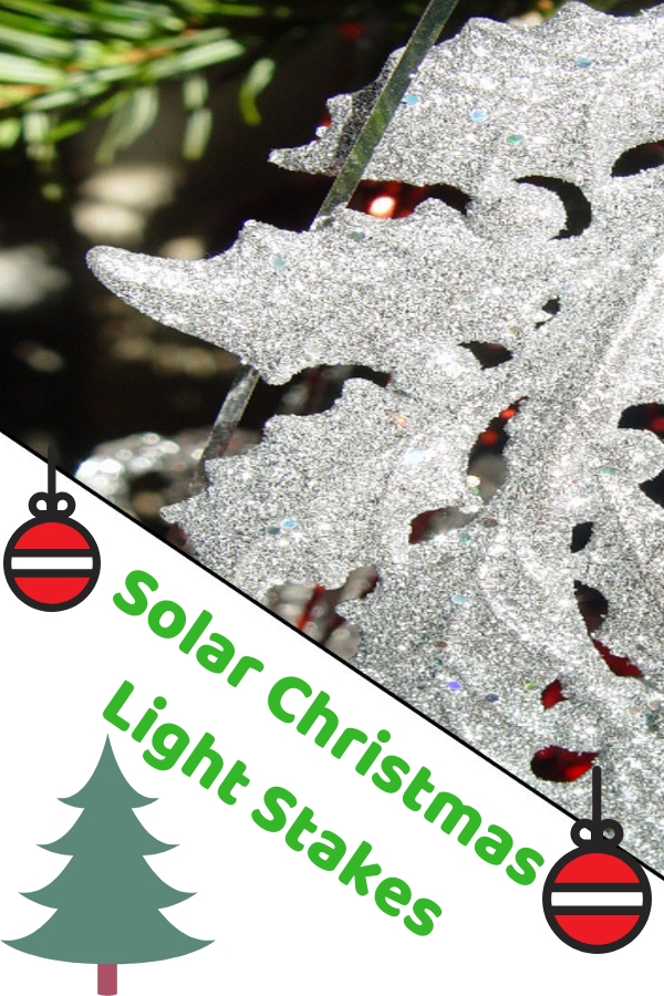 Solar Christmas Light Stakes