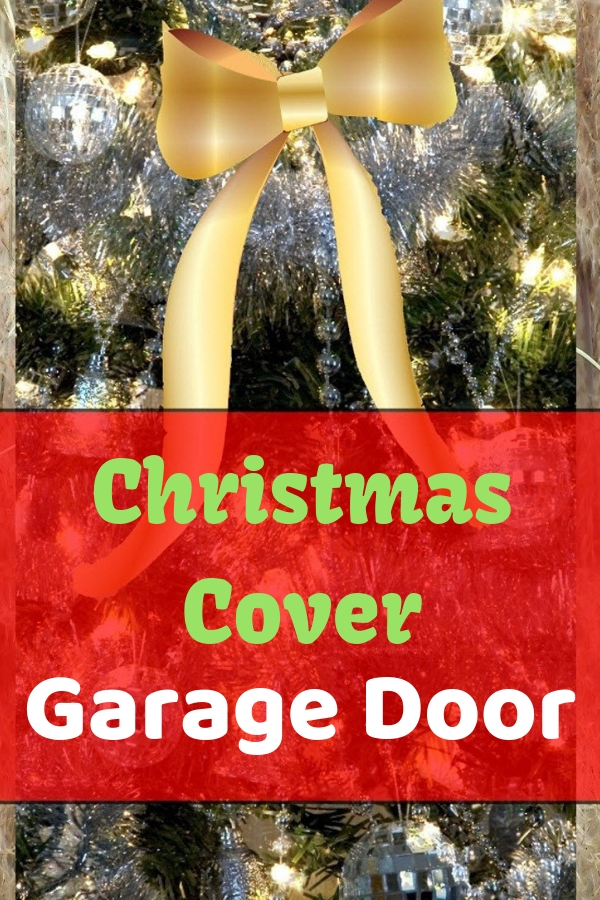 Garage Door Christmas Cover Cheery Room