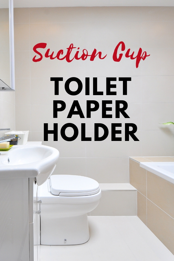 Suction Cup Toilet Paper Holder