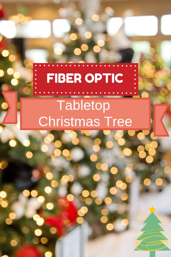 Tabletop Fiber Optic Christmas Tree