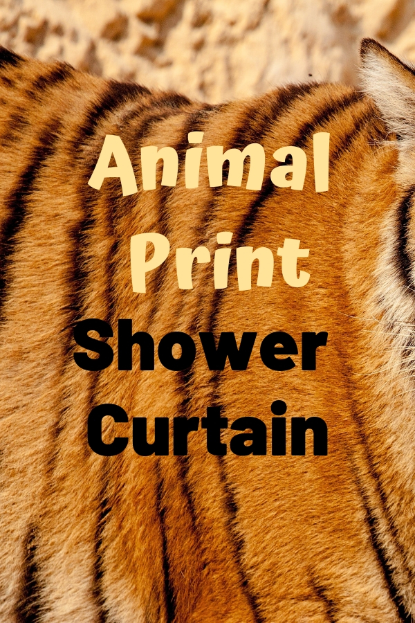 Animal Print Shower Curtain