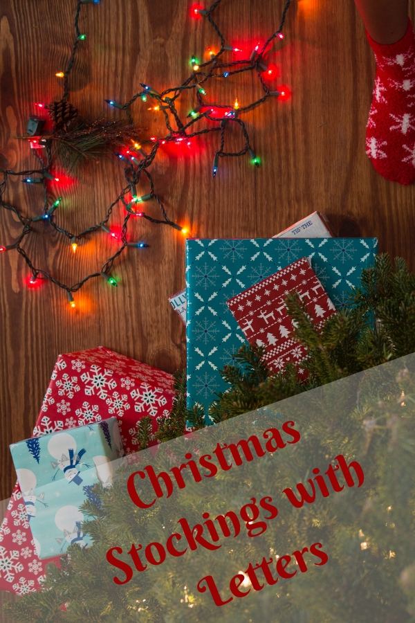 Christmas Stockings with Letters