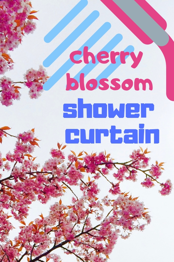 Cherry Blossom Shower Curtain