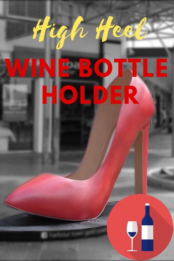 High Heel Wine Bottle Holder