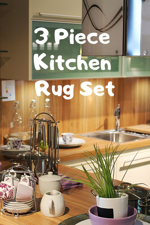 3 Piece Kitchen Rug Sets