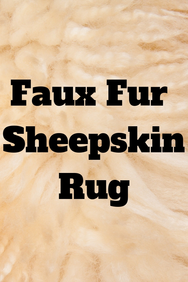 Faux Fur Sheepskin Rug