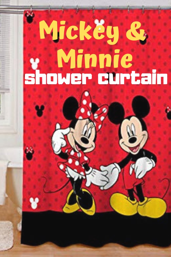 Mickey and Minnie Shower Curtain