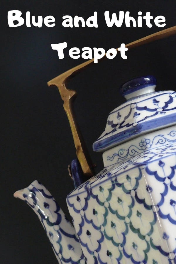 Blue and White Teapot