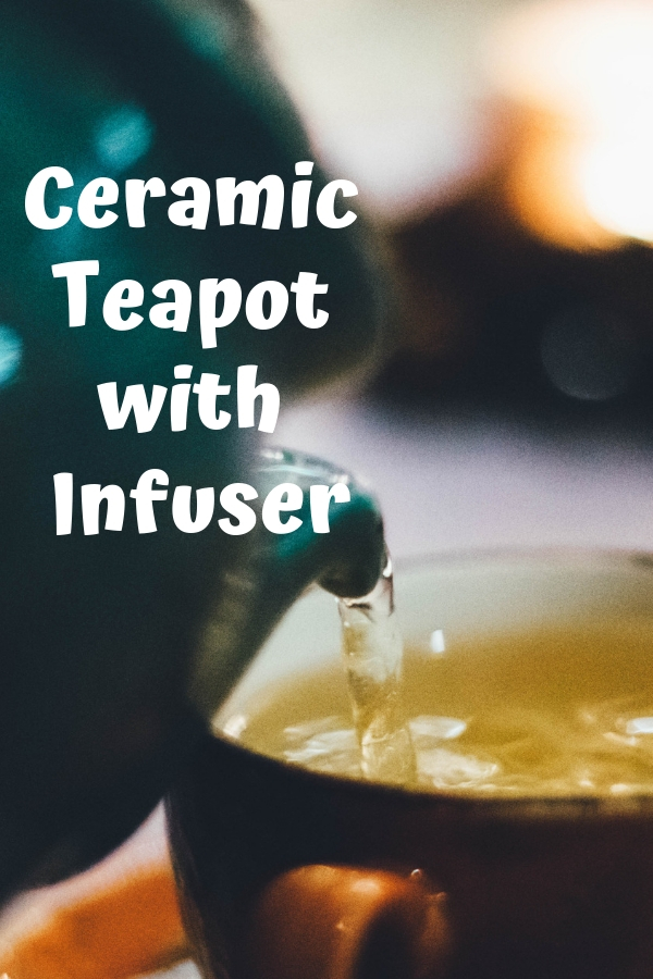 Ceramic Teapot with Infuser