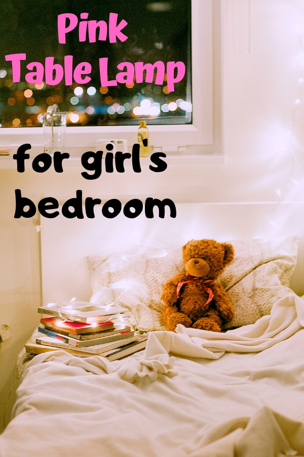 Pink Table Lamp for Girl