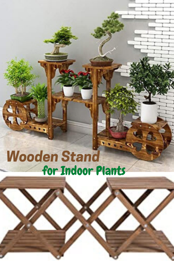 Wooden Stand for Indoor Plants