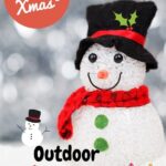 outdoor snowman decorating kit