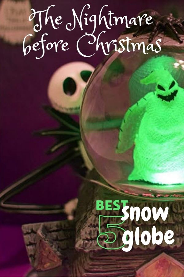 Nightmare Before Christmas Snow Globes