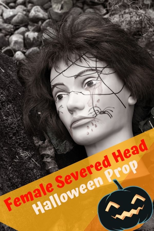 Female Severed Head Prop - Cheery Room