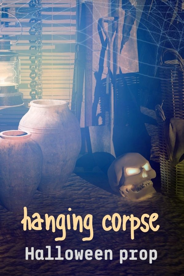 Hanging Corpse Halloween Prop