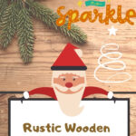 Rustic Wooden Christmas Tree Decorations