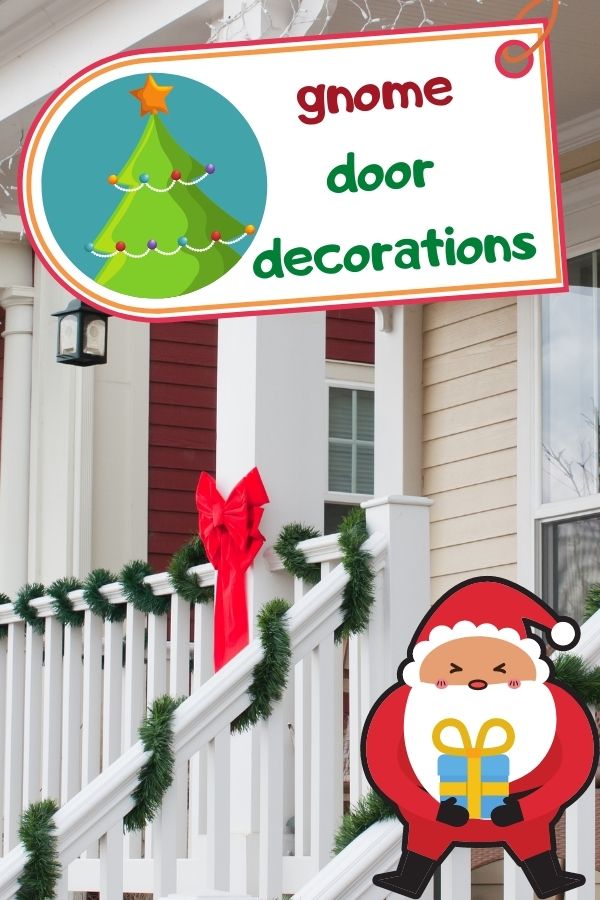 Christmas Gnome Door Decorations