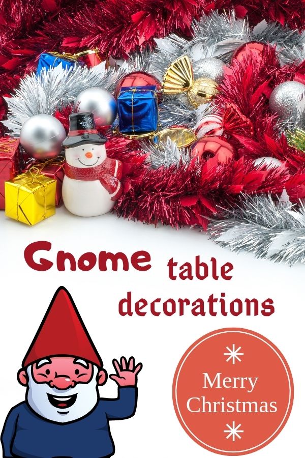 Christmas Gnome Table Decorations