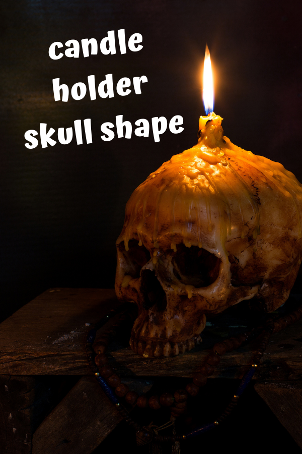 Skull Tea Light Candle Holder