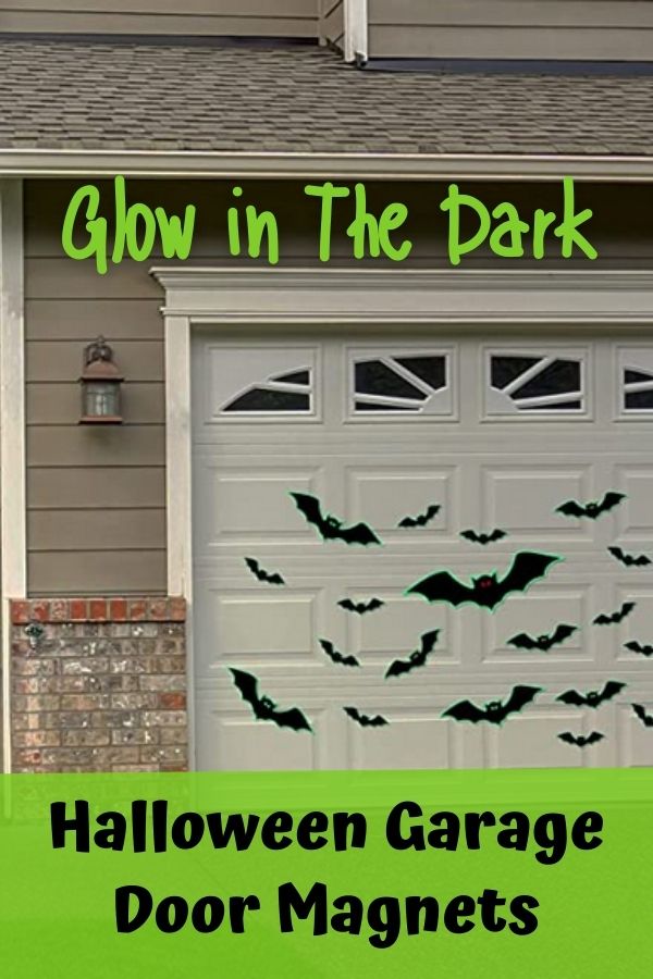 Glow in The Dark Halloween Garage Door Magnets